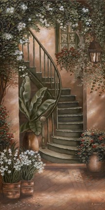 Framed Royal Street II Print