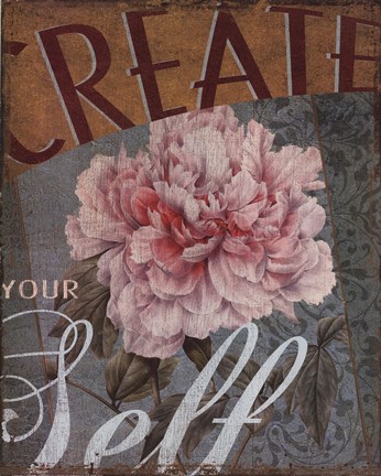 Framed Create Yourself Print