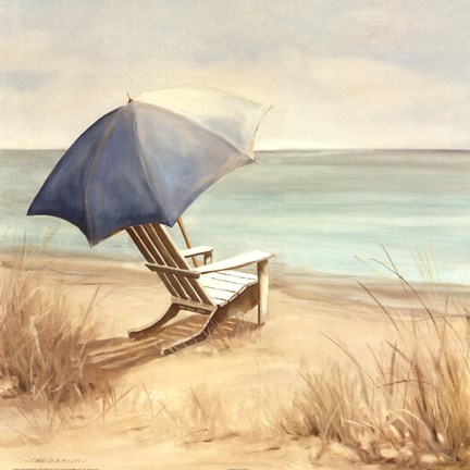 Framed Summer Vacation I Print