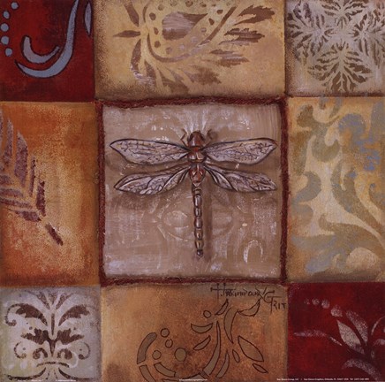 Framed Pond Life I Print