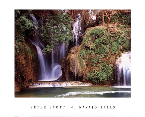 Framed Navajo Falls Print