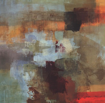 Framed Big City II Print