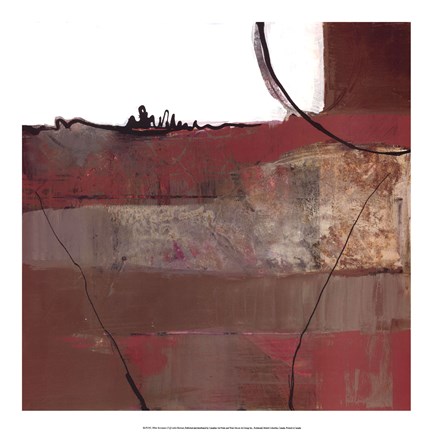 Framed White Resonance II Print