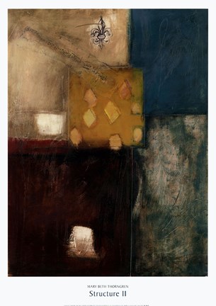 Framed Structure II Print