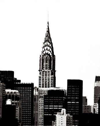 Framed Vintage NY II Print