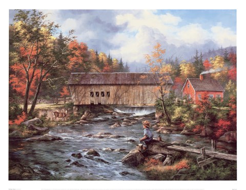 Framed Tunbridge, Vermont Print