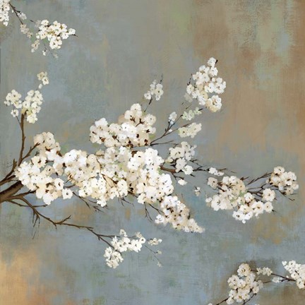 Framed Ode to Spring II Print