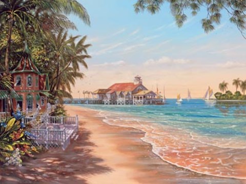 Framed Suncoast Print