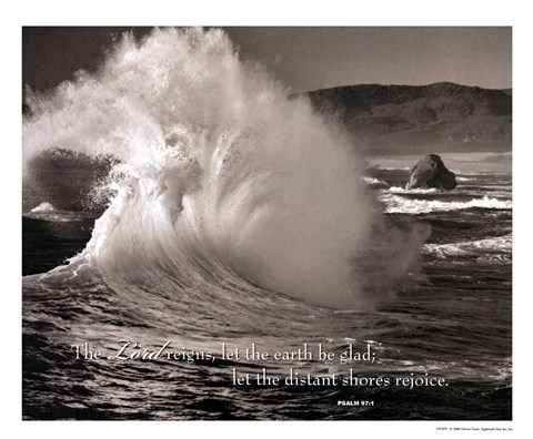 Framed Lord Reigns Print