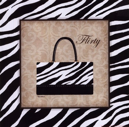 Framed Flirty Print