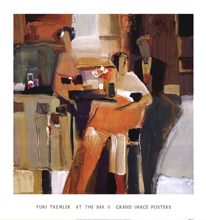 Framed At The Bar II Print