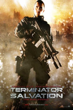 Framed Terminator: Salvation - style G Print