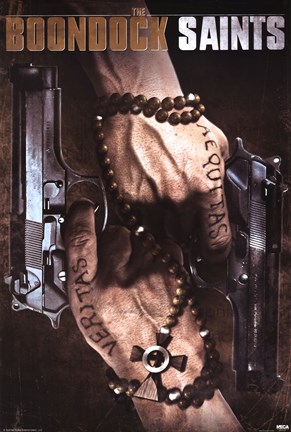 Boondock Saints - Duel Guns Wall Poster by Unknown at FulcrumGallery.com