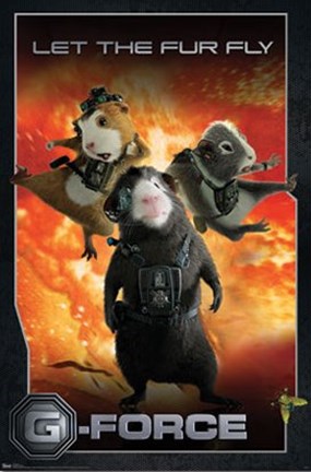 Framed G-Force Print
