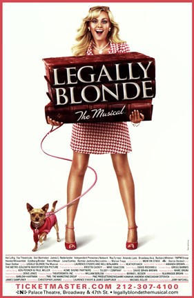 Framed Legally Blonde - The Musical (Broadway) Print