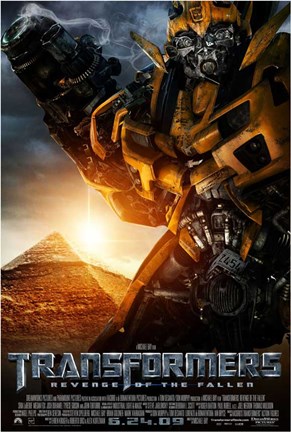 Framed Transformers 2: Revenge of the Fallen - style F Print