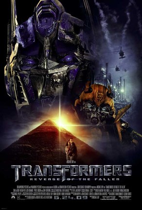 Framed Transformers 2: Revenge of the Fallen - style L Print