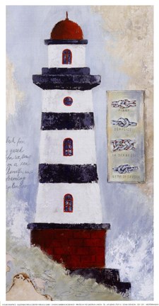 Framed Mediterranean Print