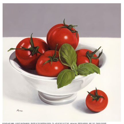 Framed Italian Colours Print