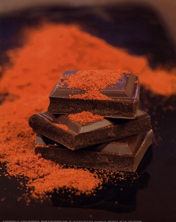 Framed Chili Chocolate Print