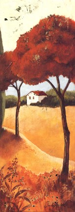 Framed Montecastello III Print