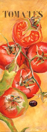 Framed Le Jardin des tomates Print