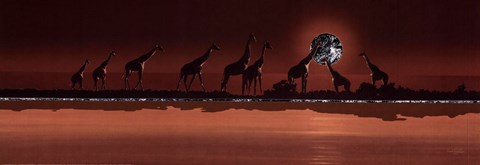 Framed Peaceful Silence Print