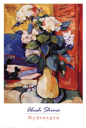 Framed Hydrangea Print