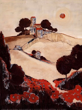 Framed Petit Luberon Print