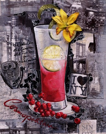 Framed Cosmopolitan Print