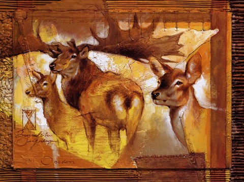 Framed Protecting Power Print