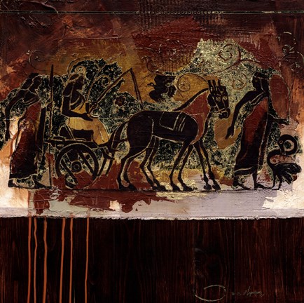 Framed Etruscan Treasure Print