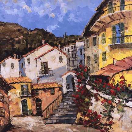 Framed Port To Lucca II Print