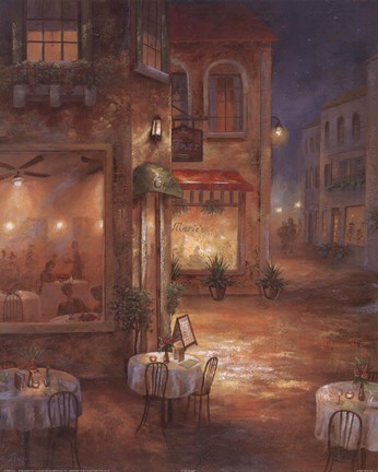 Framed Cafe Marie Print