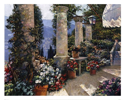 Framed Hotel Capri Print