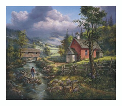 Framed Summertime Print