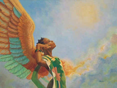 Framed Good Morning Lord Print