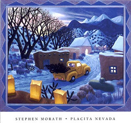 Framed Placita Nevada Print