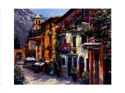 Framed Village Hideaway Print