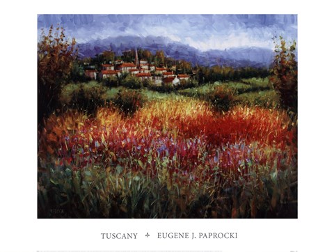Framed Tuscany Print