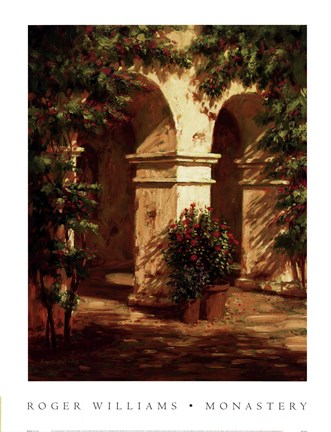 Framed Monastery Print