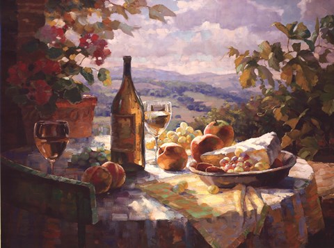 Framed Chardonnay Print