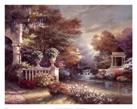 Framed Peaceful Song Print