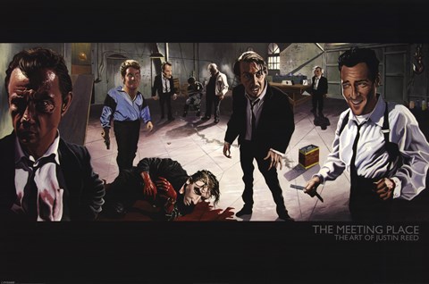 Framed Meeting Place Print