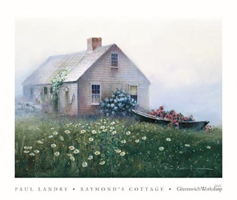 Framed Raymond's Cottage Print