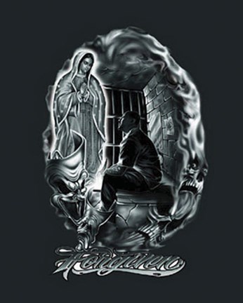 Framed Forgiven Print