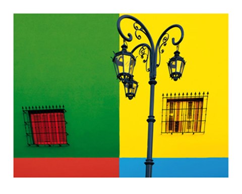 Framed La Boca, Buenos Aires I Print