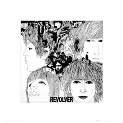 Framed Beatles: Revolver Print