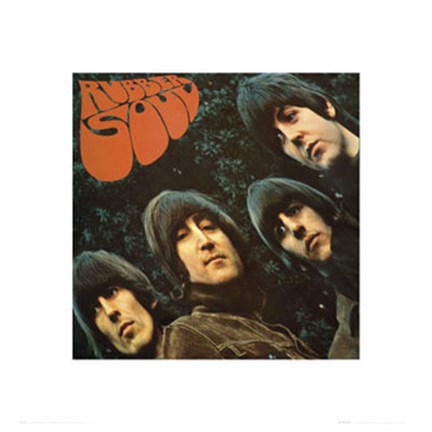 Framed Beatles: Rubber Soul Print