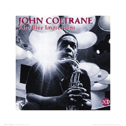Framed John Coltrane: Afro Blue Impressions Print